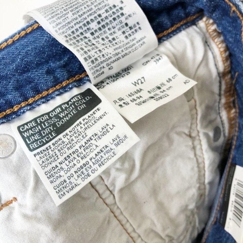 LEVI'S 501 High Rise Logo Drawstring Shorts  - Picture 6 of 7